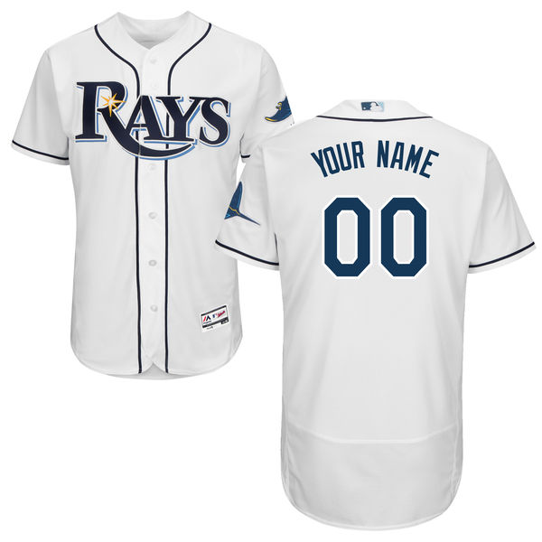 Men's Tampa Bay Rays Flex Base Custom Jersey MLBC0024 - Click Image to Close